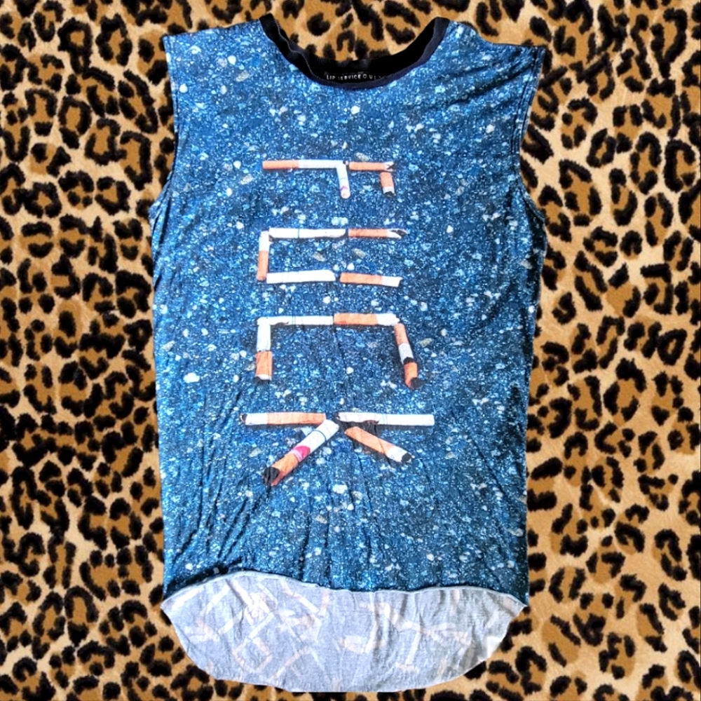 Lip Service Cigarettes XS Sleeveless shirt 24HRS